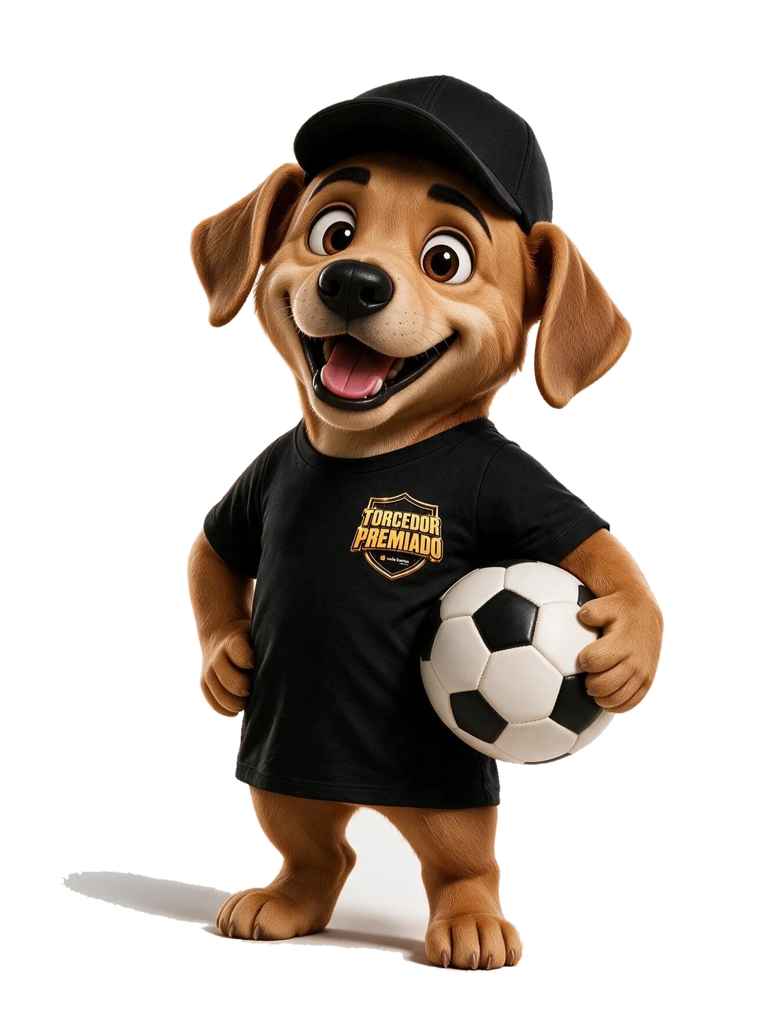Mascote caramelo Torcedor Premiado